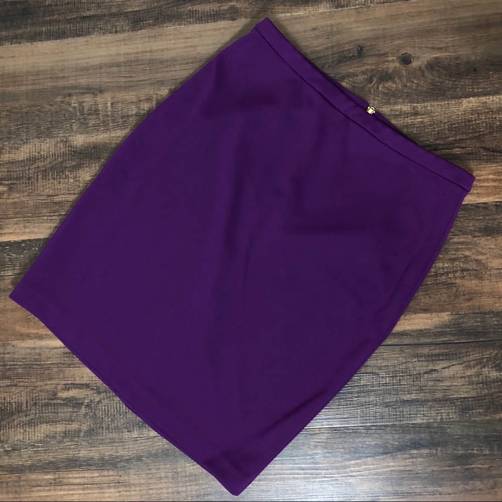 The Limited Purple Pencil Skirt